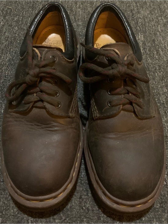 Dr. Marten’s Other - Vintage Unisex Dr. Martens 8053 Dark Brown Leather Oxford Shoes Sz.4 England